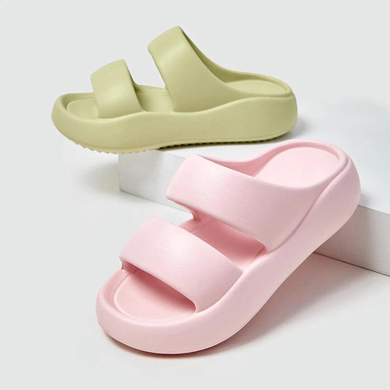 Chinelo Nuvem Feminino l PlushPath - Magazinei Calçados