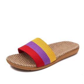 Sandália Feminina l Comfort Stripes - Magazinei Calçados