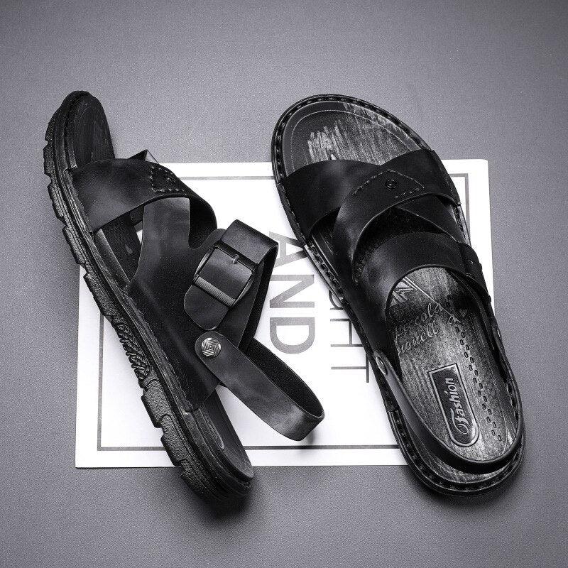 Sandália Masculina l Relaxed Route Slides®︎ - Magazinei