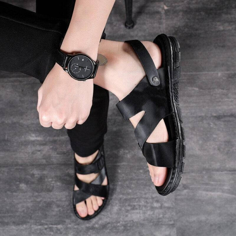 Sandália Masculina l Relaxed Route Slides®︎ - Magazinei