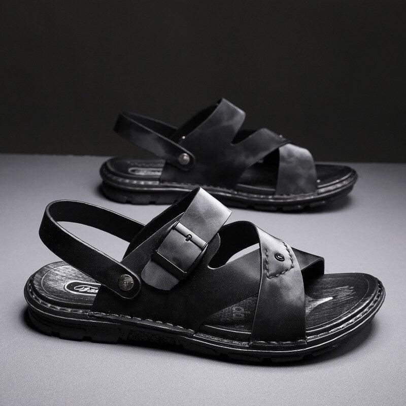 Sandália Masculina l Relaxed Route Slides®︎ - Magazinei